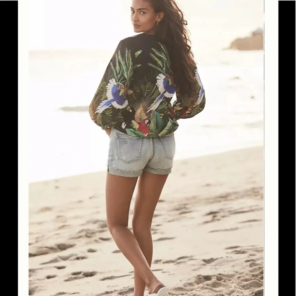 SALE NWT Anthropologie Pilcro Slim Denim Shorts size 29 - Picture 5 of 15